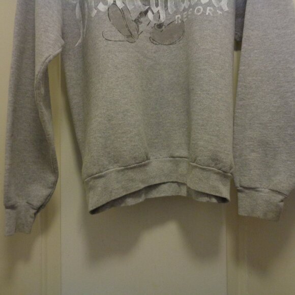RETRO STYLED MICKEY DISNEYLAND RESORT GREY SWEATSHIRT S - Picture 9 of 10